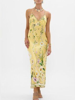 Big Sale! Camilla chain detail slip dress